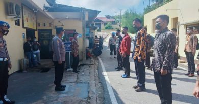 15 Orang  Calon Siswa Polri Diapelkan di Mapolres Luwu timur.