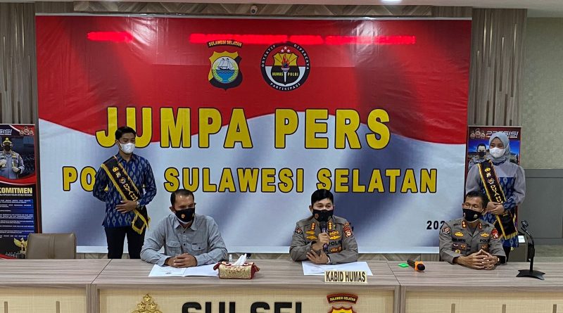 Kabid Humas Polda Sulsel Pimpin Press Release Pengungkapan 40 Kg Shabu dan 4.000 Butir Ekstasi  ﻿