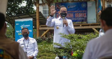 Kampung Besek Bojongkerta Dideklarasikan untuk Gairahkan Pola Hidup Bersih Sehat