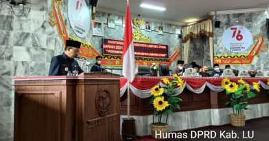 DPRD LAMPUNG UTARA GELAR PARIPURNA MEMBAHAS APBD DAN RAPERDA.