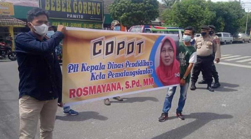 Adanya Dugaan Korupsi, LBH-IT Desak Walikota Copot Plt Kadis Pendidikan Kota Pematangsiantar.