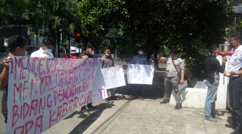 AMB TABAGSEL Demo Ke Kantor PT Torganda Medan:Tuntut Dana CSR Untuk Warga.