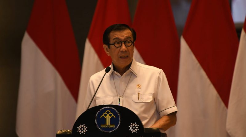 KEMENTERIAN HUKUM DAN HAM DUKUNG AKSELERASI INDONESIA SEHAT  DAN PEMULIHAN EKONOMI NASIONAL.