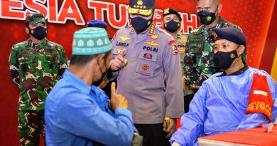 Kapolri Tegaskan Soliditas dan Sinergitas TNI-Polri Akan Wujudkan Kekebalan Komunal.