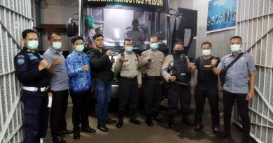 Kanwil Kemenkumham DKI Jakarta Lakukan Langkah Tegas Berupa Pemindahan Terhadap 10 Orang Napi Rutan Cipinang.