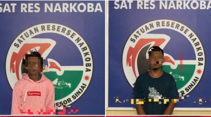 Sat Narkoba Polres Sinjai Kembali Amankan 2 Pelaku Penyalahgunaan Narkotika.