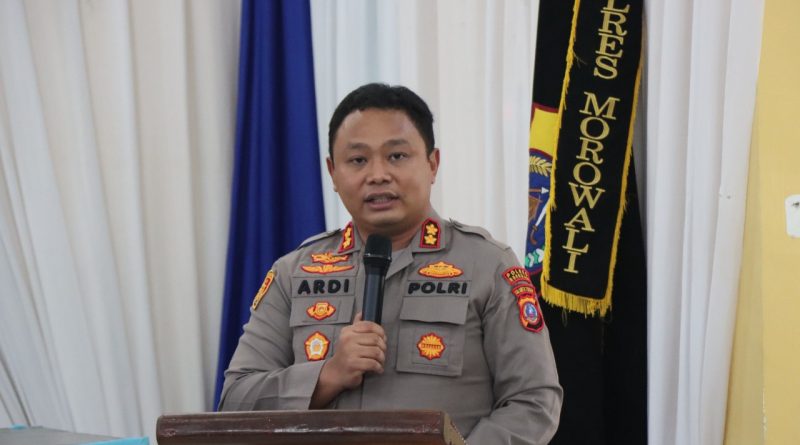 Hari Jadi Polres Morowali Gelar Syukuran.