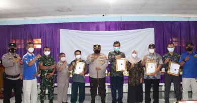 Kapolres Bogor Tinjau Kampung Tangguh di Wilayah Gunung Putri.