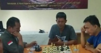 Memperingat HPN Sekber Media Online Kab.Bogor Adakan Pertandingan Catur.