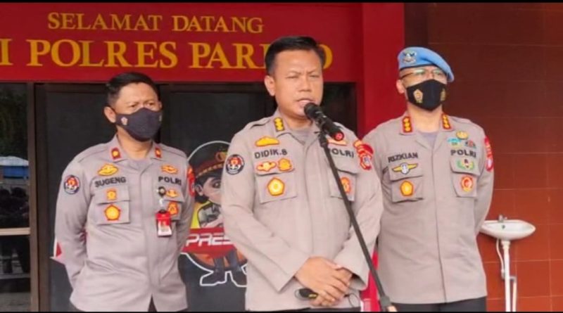 Paska Meninggalnya Faldi, 17 Personil Polres Parimo Diperiksa  15 Pucuk Senpi Diamankan.