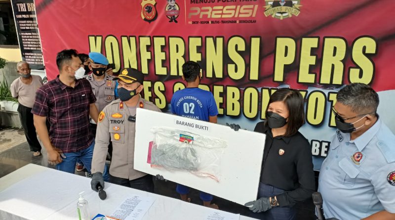 Konpres : Preman Terminal Harjamukti Yang Viral Ditangkap Reskrim Polres Cirebon Kota.