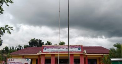 Kegiatan Perkemahan Para siswa Pramuka SMKN1 Kusan Hulu Pagatan Tanbu