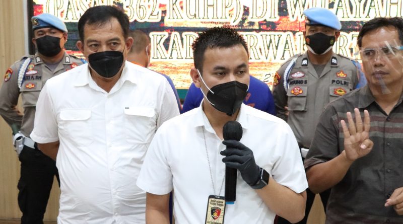 Satreskrim Polres Purwakarta Berhasil Meringkus Dua Pelaku Pencurian di PT, Maju Abadi Jaya Raya.