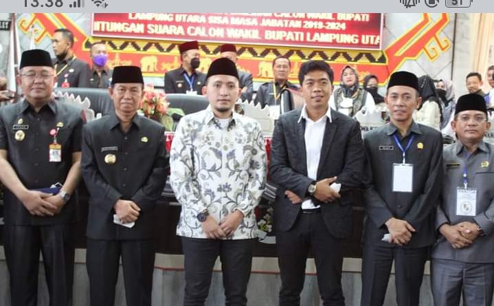 DPRD LAMPUNG UTARA GELAR SIDANG PARIPURNA ‘TAHAPAN PEMILIHAN WAKIL BUPATI LAMPURA’.