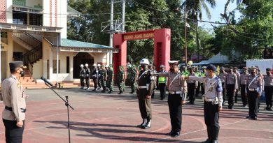 Kapolres Takalar Pimpin Apel Gelar Pasukan Operasi Ketupat 2022