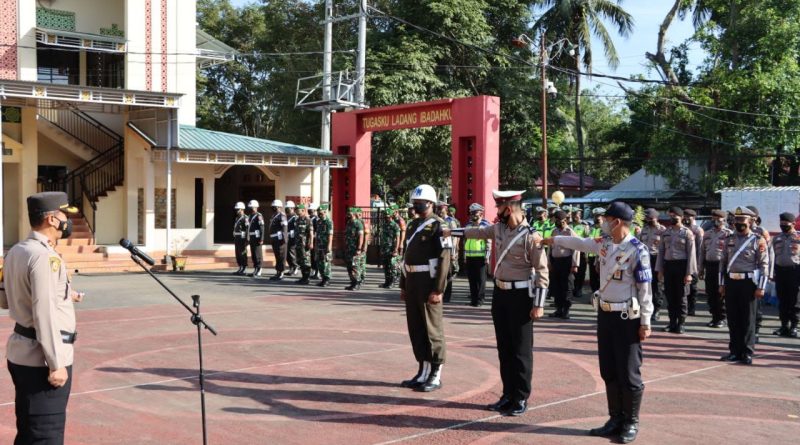 Kapolres Takalar Pimpin Apel Gelar Pasukan Operasi Ketupat 2022