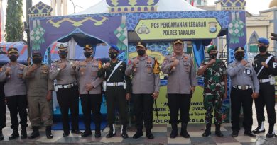 Kapolda Sulsel Kunjungi Pos Pam Ops Ketupat 2022 di Takalar