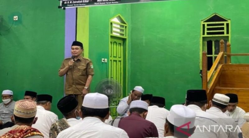 Bupati Tanah Bumbu Safari Ramadhan ke Kecamatan Satui