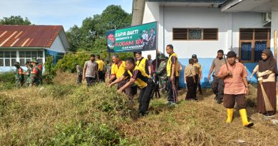 Sinergitas TNI-Polri Dalam Karya Bakti Hut Kodam XIV/Hasanuddin