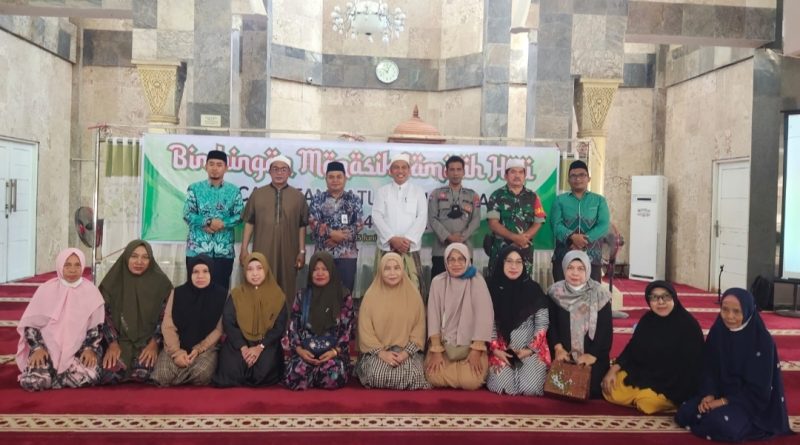 Kantor Kementrian Agama Kec.Setui Gelar Manasik Calon Jamaah Haji 1443 H