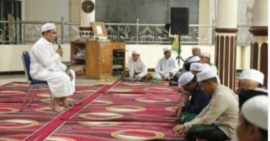 Bupati dan Pejabat Pemkab Tanbu Silaturahmi ke Istana Anak Yatim