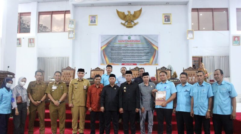 DPRD setujui perubahan Perumda Air Minum Tirta Panrannuang dan PT. Panrannuangku Perseroda