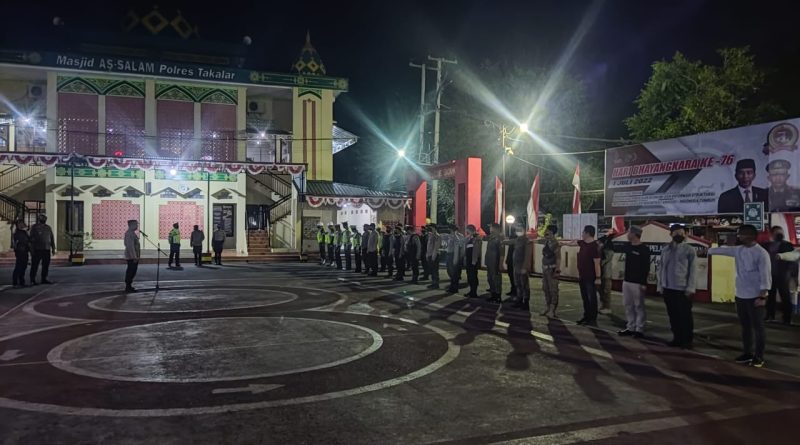 Jelang Hari Raya Idul Adha 1443 H, Polres Takalar Gelar Operasi Skala Besar