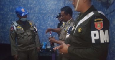 Satpol PP Tanbu Gencar Lakukan Sweeping di Sejumlah THM