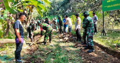 Dandim Takalar Pimpin Pembuatan Jalan Di Kelurahan Pa’bundukang