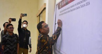 Wabup dekralasi netralitas ASN, dalam sosialisasi netralitas ASN, TNI, Polri oleh Bawaslu Takalar