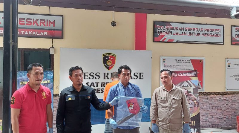 Polres Takalar Rilis Pelaku Penganiayaan Berat di Cilallang