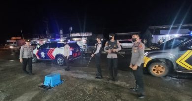 Polres Morowali Lakukan KRYD Meminimalisir Tindak Kejahatan di Wilayah Hukumnya.