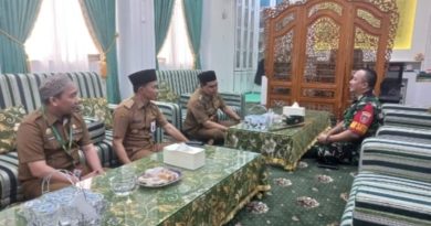 Dandim 1022 Silaturahmi Dengan Bupati Tanah bumbu