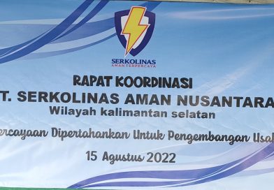 Rapat Koordinasi PT.Serkolinas Aman Nusantara Wilayah Kal-Sel