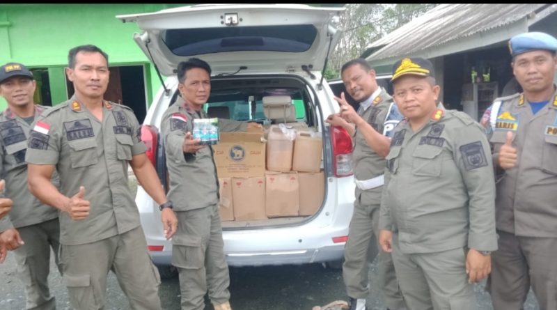 Satpol PP Tanah Bumbu Kembali Lakukan Sweeping Minuman Beralkohol