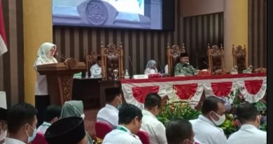 Jawaban Bupati Tanah bumbu Terhadap RAPBD Perubahan 2022