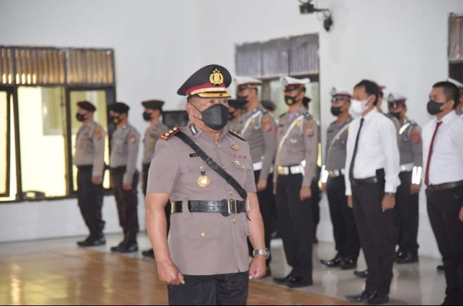 Pangkat Pengabdian Wakapolres Morut Raih AKBP.