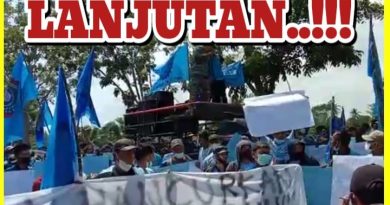 Ini Tuntutan Aksi Masa Demo Buruh FSPTI LEGAL STANDING Hari ini DI Gedung Bupati Rohil