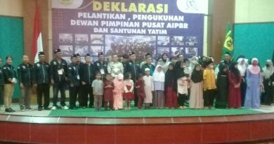 Pelantikan AIPBR Sekaligus Santunan Anak Yatim.