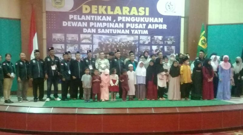 Pelantikan AIPBR Sekaligus Santunan Anak Yatim.