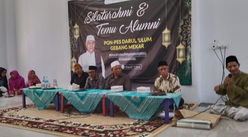 Pontren Darul Ulum, Gelar Silaturahmi dan Temu Alumni.