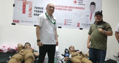 Peringati HUT ke-77, PMI Tanbu Gelar Pemeriksan Kesehatan Gratis &,Donor Darah