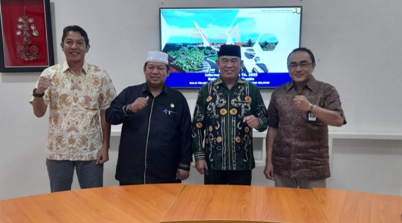 Wabup Tanbu Berkunjung Ke Balai Pelaksanaan Jalan Nasional Kalsel