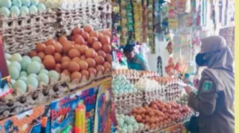 Harga BBM Melonjak, DKUMP2 Tanbu Monitoring Harga Bahan Pokok di Pasar Tradisional