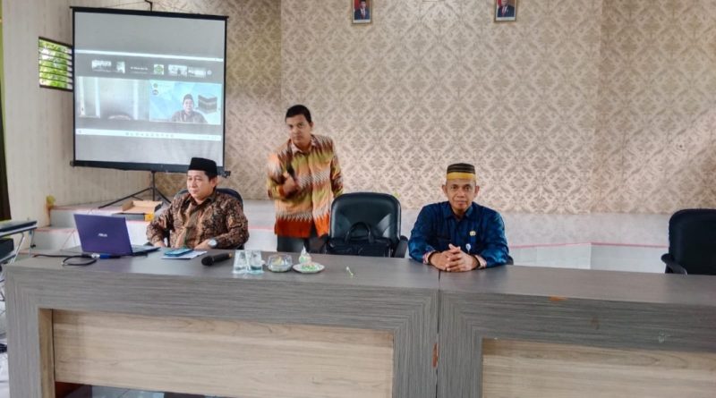 Kemenag Tanbu laksanakan manasik Haji dan Umbrah Tingkat Kabupaten Untuk Jamaah Haji Keberangkatan 1444 H/2023 M