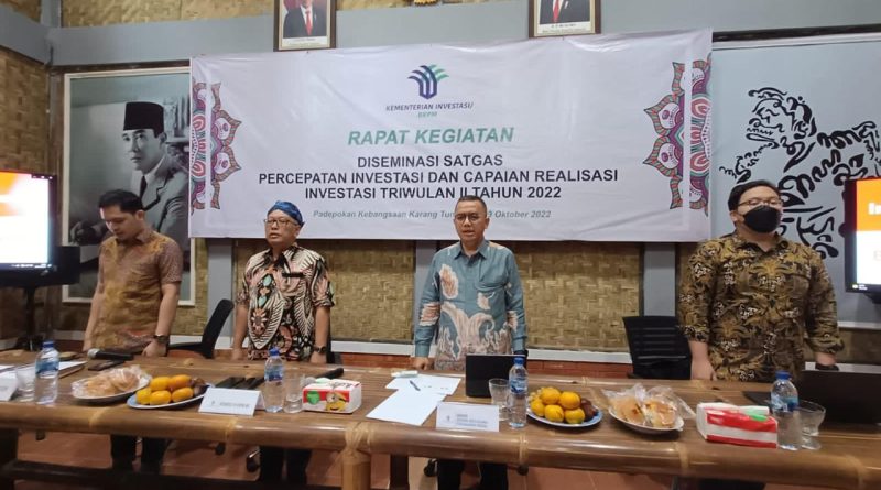 Realisasi Investasi di Banten Masuk 10 Besar, Anggota Komisi VI Ananta Wahana Apresiasi Kementria&n Investasi.