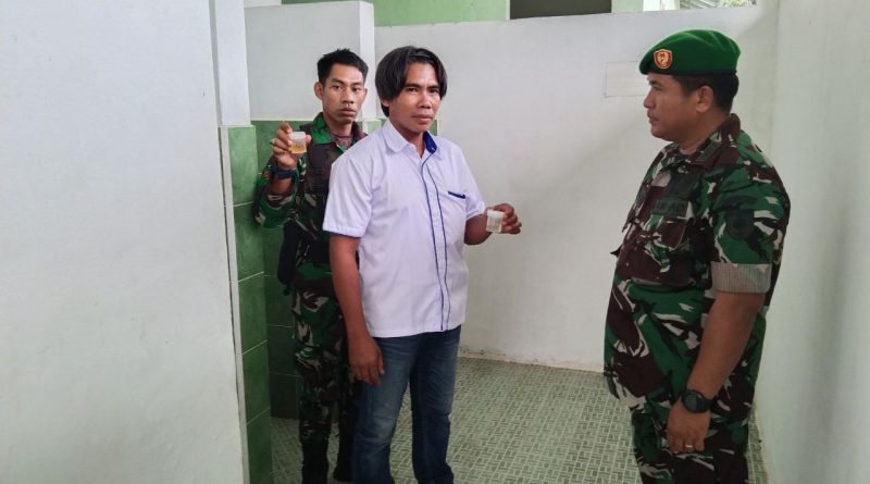 Cegah Penyalahgunaan Narkotika, Kodim 1426 Takalar Lakukan Cek Urine Secara Mendadak