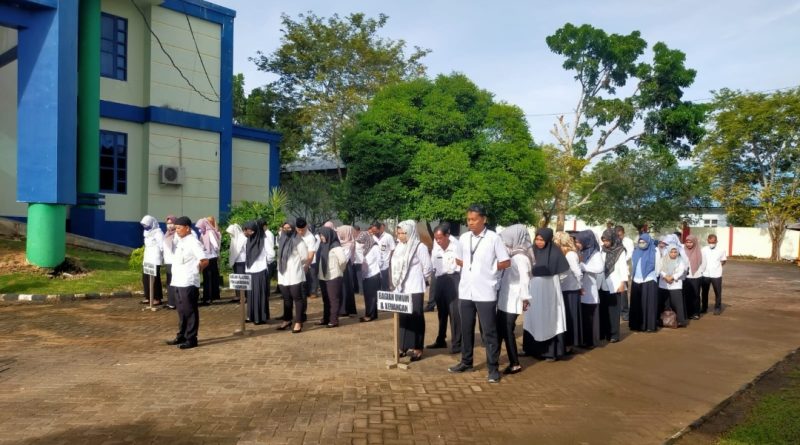 Apel Pagi, Sekwan DPRD Sampaikan Dalam Bekerja Berikan Kesan Yang Baik