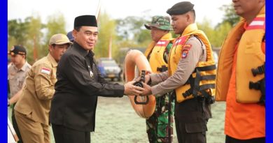 Bupati Tanah Bumbu Pimpin Apel Siaga Bencana