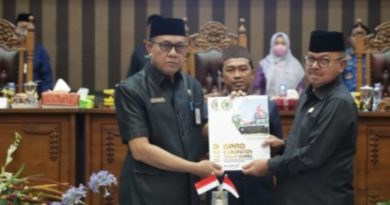 Paripurna DPRD Tanbu Tetapkan 14 Propemperda Tahun 2023